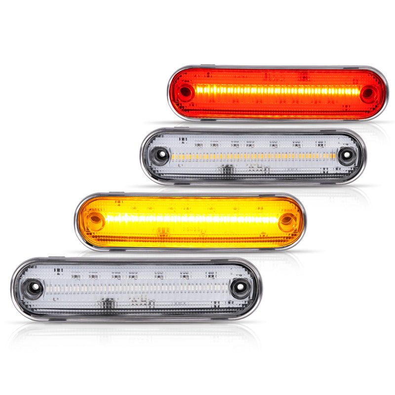 LED Front Rear Side Marker Lights for Mazda Miata 1990-1997 MX-5 1999-2005