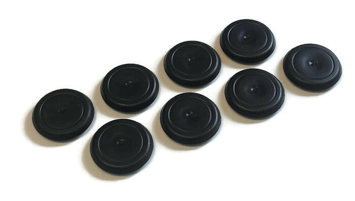 Rubber Body Floor Drain Plugs for Jeep Wrangler TJ SE Sport Sahara Rubicon X 8 Pcs