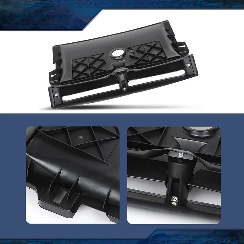 DURAFORCE For Tesla Model 3 2021 2022 2023 Cooling Radiator Active Grille Shutter Assembly