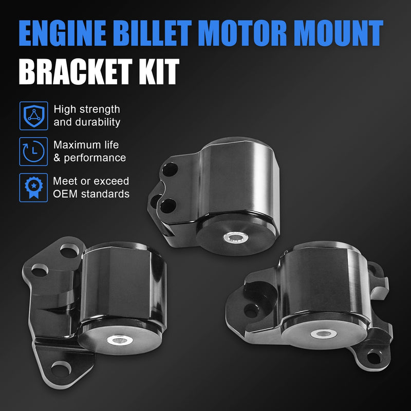 Engine Motor Mount Conversion Swap Kit for Honda Civic EG 1992-1995 D B