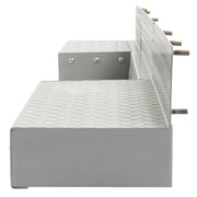 DURAFORCE Rear Step Bumper 83" Gray Universal Screw-On for Enclosed Utility Body
