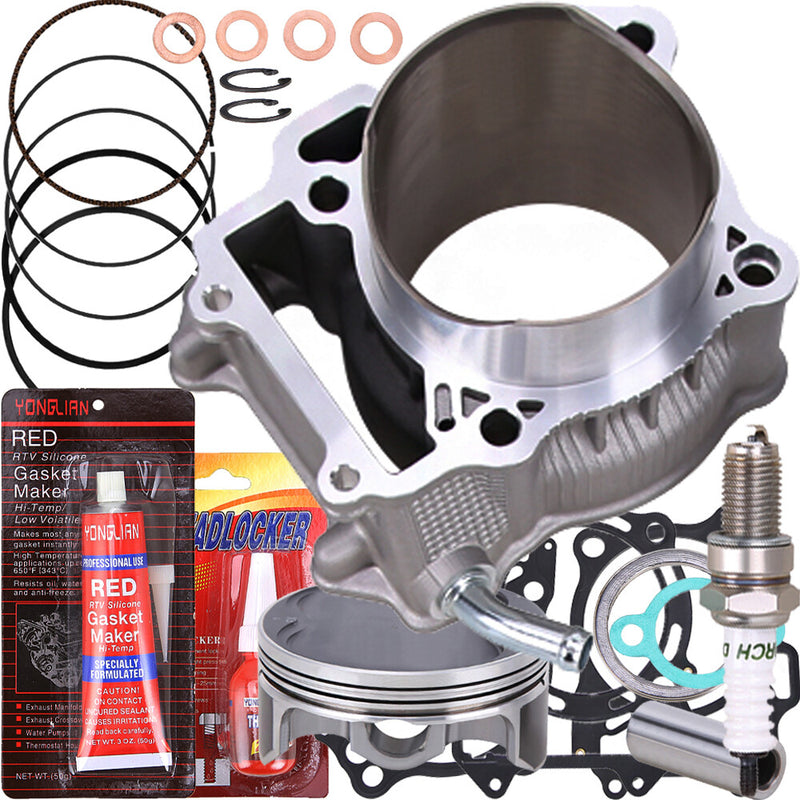 12.3:1 Cylinder Piston Gasket Top End Kit for Suzuki LTZ400 03-14 DRZ400 00-05