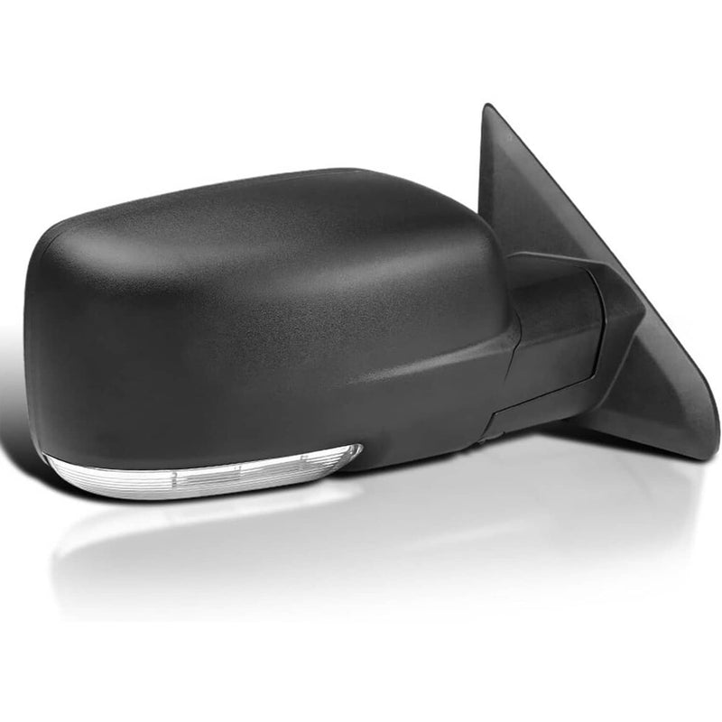 Right Passenger Mirror Manual Fold Heated LED Signal for Ram 1500 2013-2019