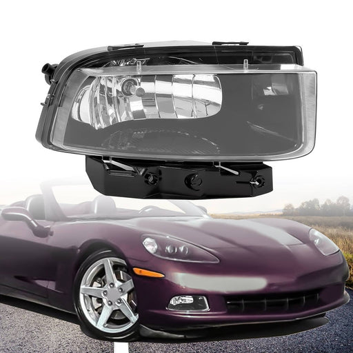 DURAFORCE Right Side Clear Lens Fog Light for Chevrolet Corvette 2005-2013 With Bulbs