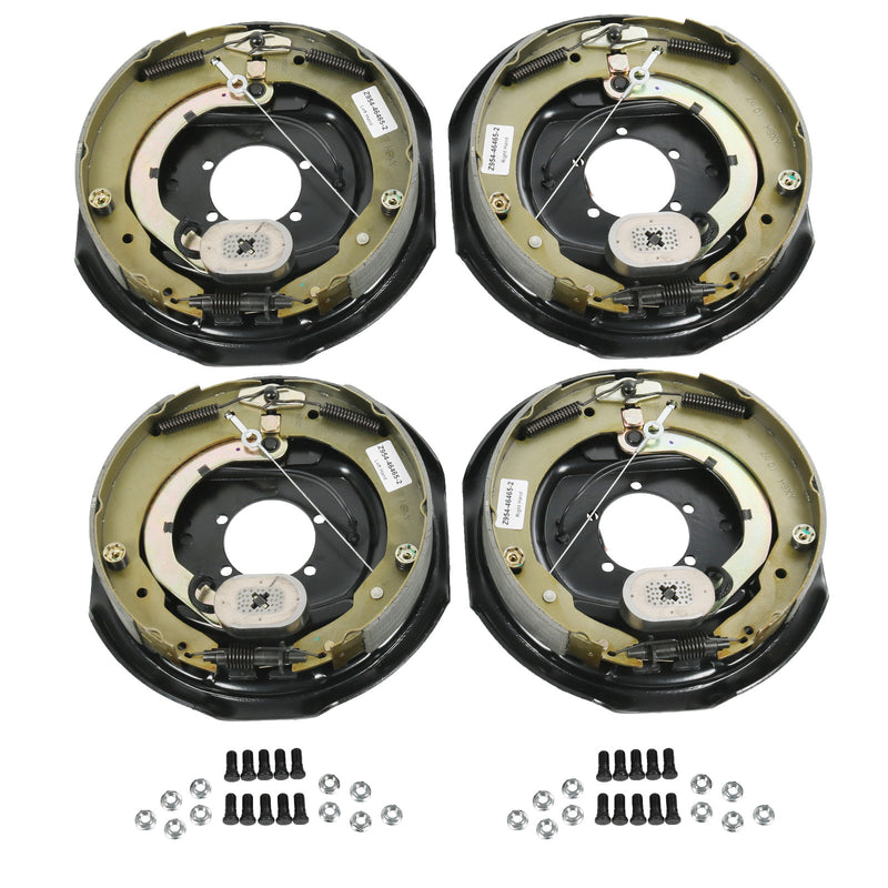 For Dexter Nev-R-Adjust 7000 Self 12" 2 Set Trailer Backing Plate Brake