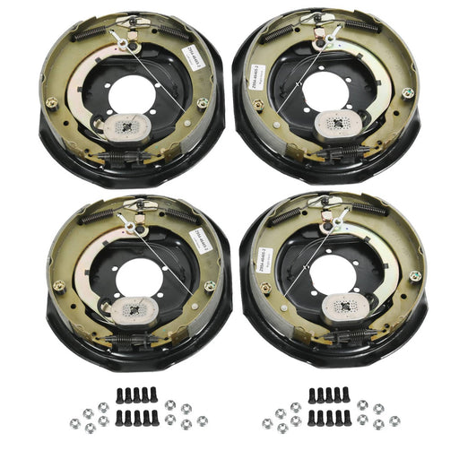 DURAFORCE For Dexter Nev-R-Adjust 7000 Self 12" 2 Set Trailer Backing Plate Brake