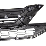 DURAFORCE Front Bumper Upper & Lower Grille ABS Chrome for Honda CRV CR-V 2010 2011