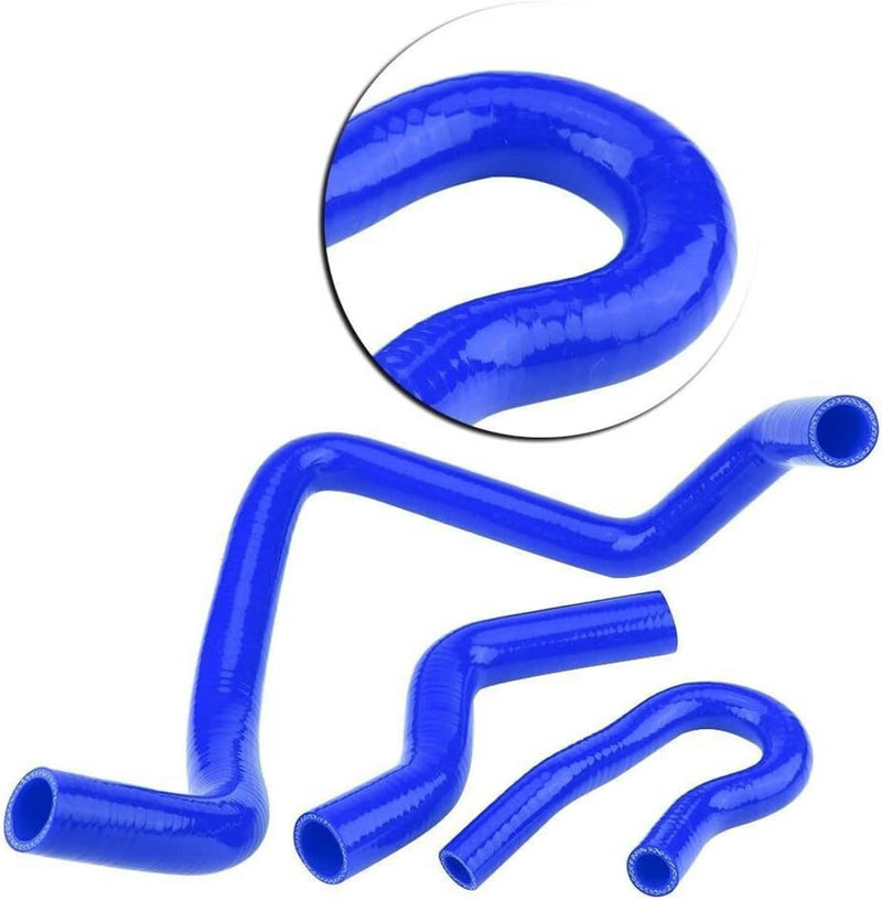 Silicone Radiator Hose Kit for Honda Civic D15 D16 SOHC EG EK 92-00 Blue