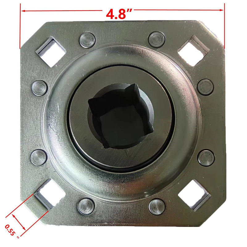 FD208R1 ST208-1N Harrow Flange Disc Bearing 1 Inch Square for Farming Applicatio