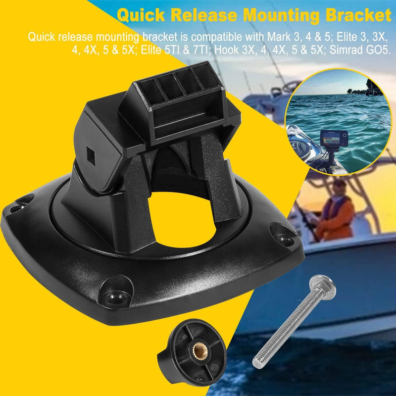 000-10027-001 Mounting Bracket for Lowrance QRB-5 Mark Hook Elite 3 4 5 5TI 7TI