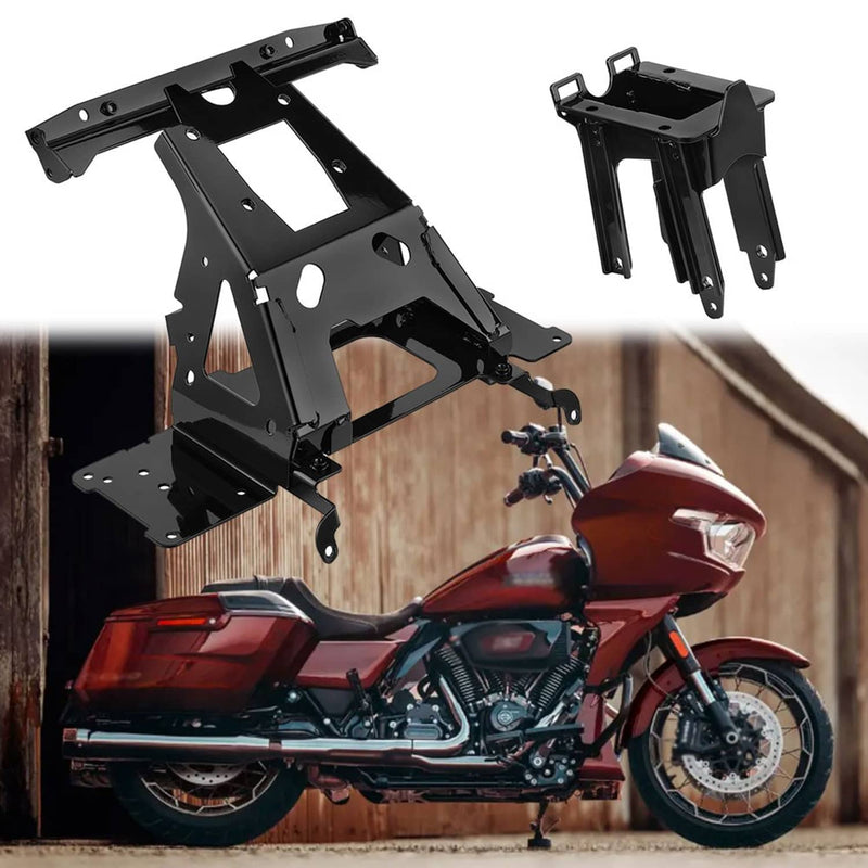 Inner Fairing Radio Frame Brackets Mount for Harley Road Glide FLTRX 15-25
