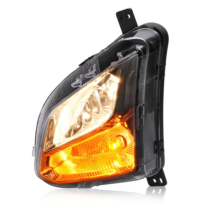 Bumper Fog Light With Signal Lamp Left Driver for Chevy Equinox 2018-2021 With W