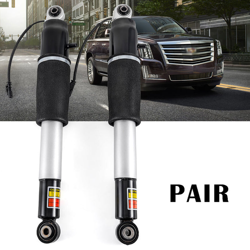 For Escalade Suburban Tahoe Yukon Rear Air Suspension Shock Strut Set of 2