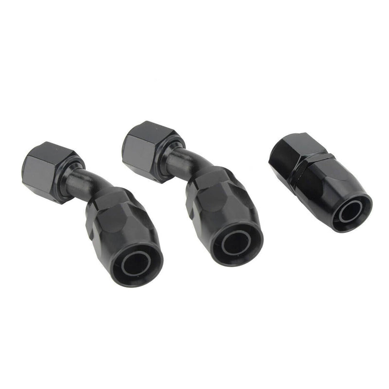 Turbo Oil Drain Return Feed Line Set for T3 T4 T70 T66 GT35 Charger