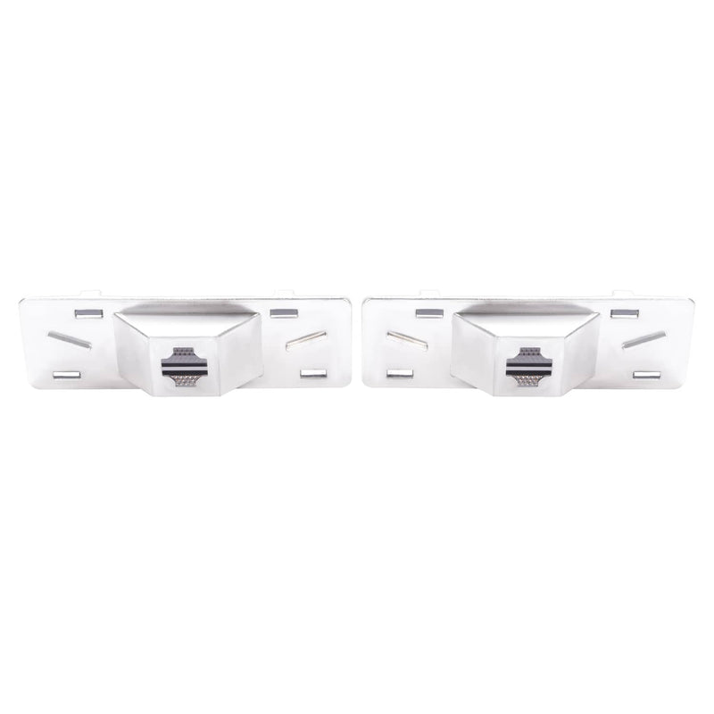 DURAFORCE Side Marker Lights for Chevy Camaro for Pontiac Firebird 1982-1992 Smoke Lamps 2