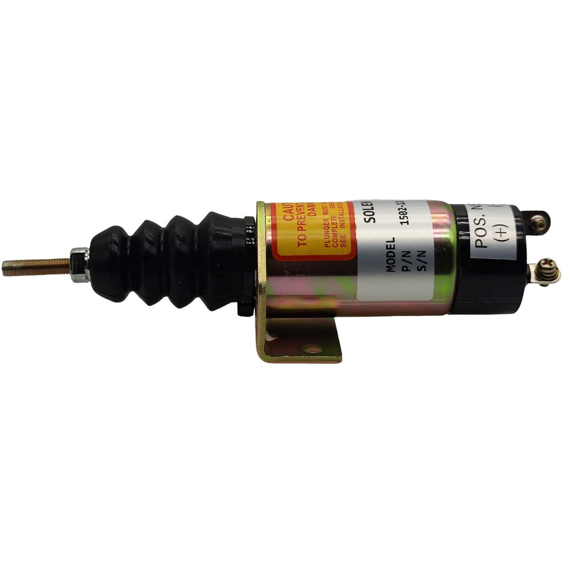 1502-12C2U1B2 Fuel Shutdown Solenoid 2 Terminals 12V 1500-2010 for Woodward 1502