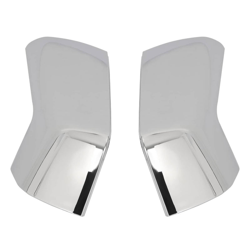 DURAFORCE Chrome Replacement Mirror Cap Covers for Chevy Silverado 1500 2019-2024 Pickup