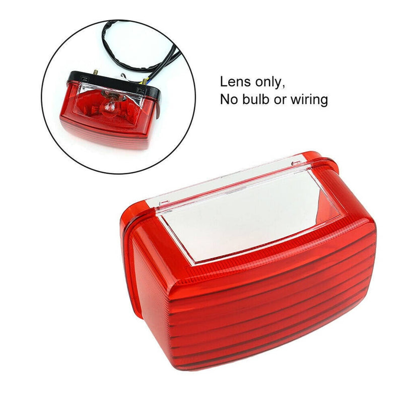 Red Tail Light Lens for Yamaha Rhino 450 660 700 Kodiak Grizzly Bigbear Bruin