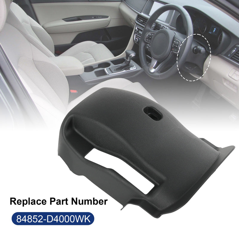 Lower Steering Column Cover for Kia Optima 2016-2020 Key Start Black