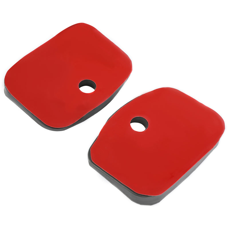 Roof Rail Pads for Ford Transit Extended Van PE Plastic Black 2 Pieces