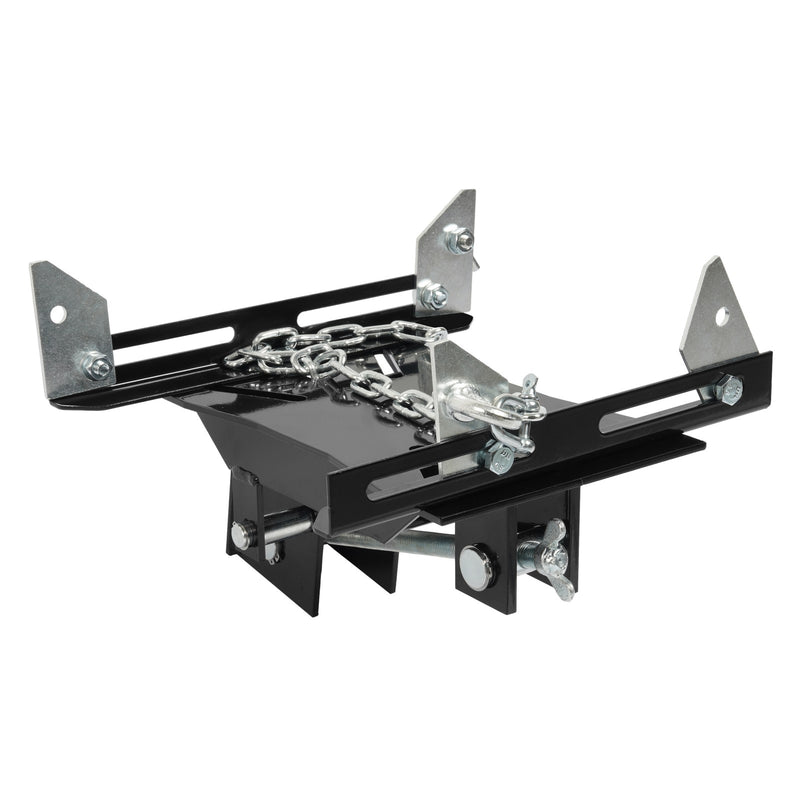 Transmission Floor Jack Adapter 1100lbs Capacity for Repair Tool Black Silvery