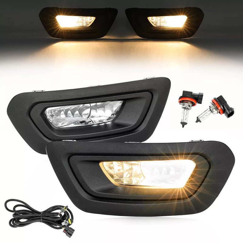 Fog Lights Bezels Covers Bulbs Wiring for Ford Transit 2020-2025 Left Right