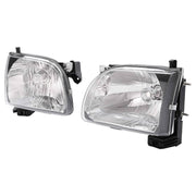 DURAFORCE Headlights Headlamps W/Bulb Driver Passenger for Toyota Tacoma 2001-2004