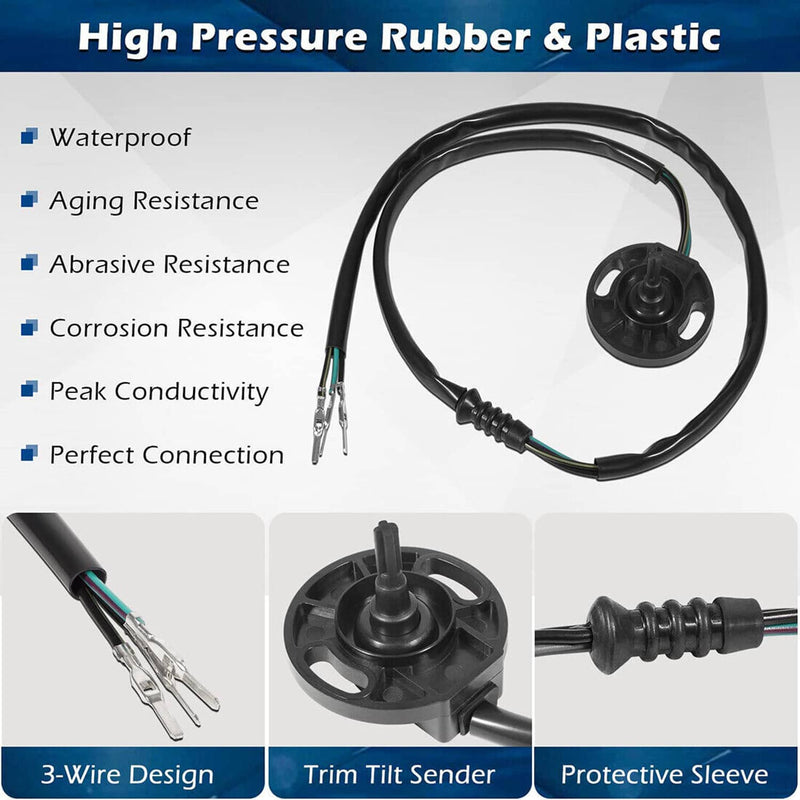 DURAFORCE 21484383 Trim Sender Sensor Sending Unit for Volvo Penta SX-A DPS-A DPS-B 384184