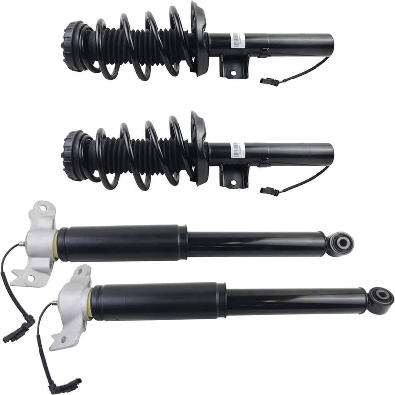4Pcs Front Rear Shocks Strut Assys w/Electric for Cadillac XTS 2013-2019
