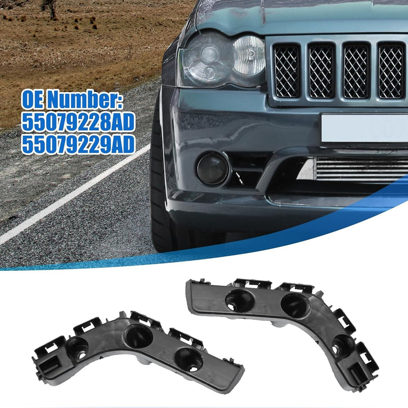 2011-2013 Jeep Grand Cherokee Front Bumper Bracket Left Right Retainer