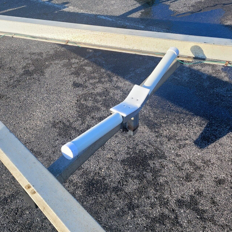 Zinc-Plated Boat Trailer PVC Y V Guide On Bow Rest Centering Support Kit