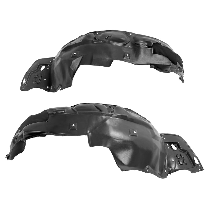 Front LH RH Inner Fender Liners With Insulation Foam for Honda Civic 2012-2015