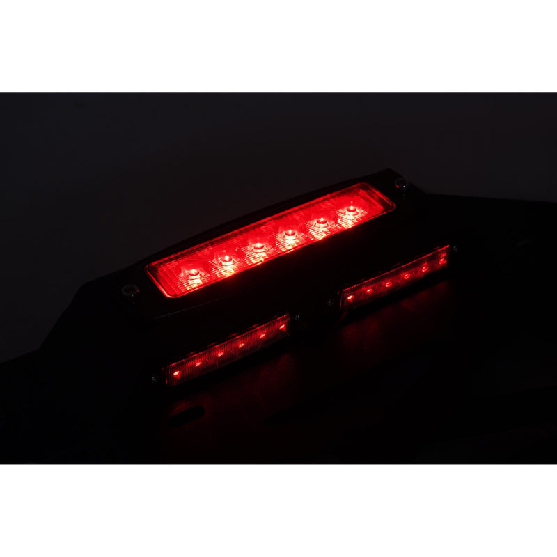 Spare Tire License Plate With Third Brake Light for Jeep Wrangler JK 2007-2018