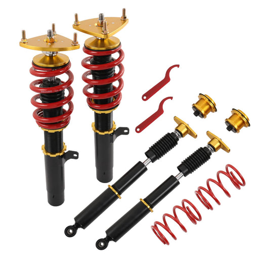 DURAFORCE Coilovers Suspension Shocks Kit for Mazda 3 Sedan 4 Door 2004-2013 Adj Height