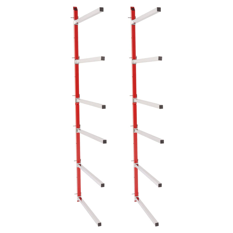 DURAFORCE Auto Body Bumper Storage Rack Stand Wall Mount Removable Arms for Painting