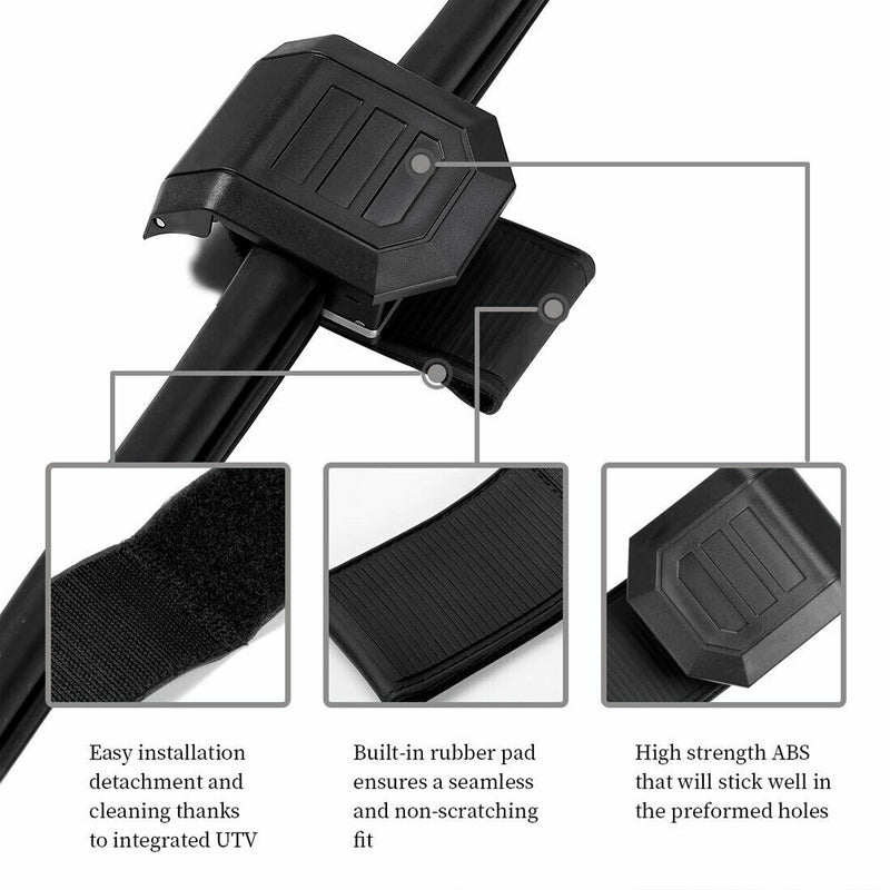 Scratch-Resistant Full Windshield for 2013-2025 Polaris Ranger 1000 XP / 900 XP