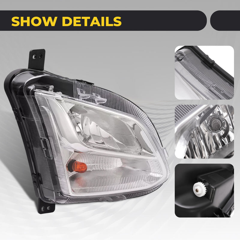Fog Light Turn Signal Lamp With Wiring Bulbs for Chevy Equinox 2018-2021 Set