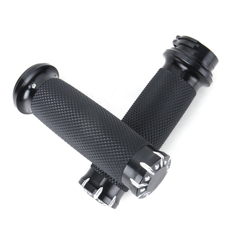 Motorcycle Handlebar Hand Grips for Harley Softail Dyna Sportster Chopper Bobber