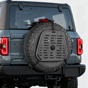 DURAFORCE Molle Spare Tire Mount Panel for Jeep Wrangler YJ TJ JK for Ford Bronco 87+