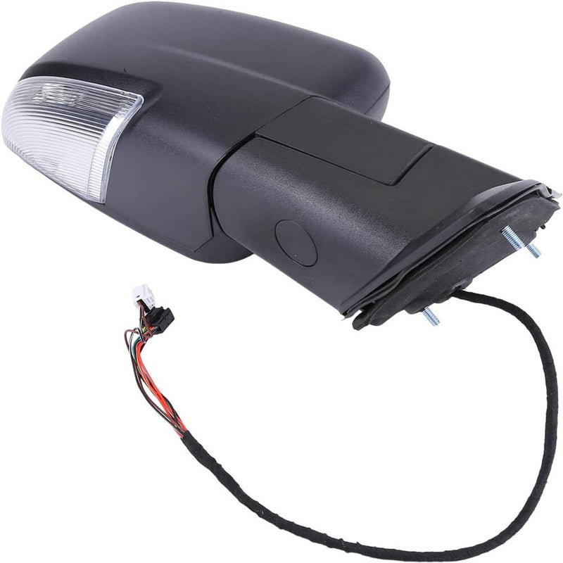 Right Passenger Mirror Manual Fold Heated LED Signal for Ram 1500 2013-2019
