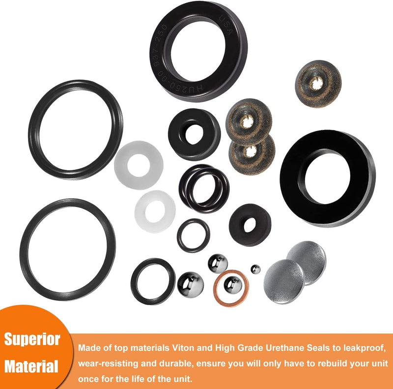 Floor Jack Seals Kit for Lincoln Walker Model 93642 Series B C E 2 Ton
