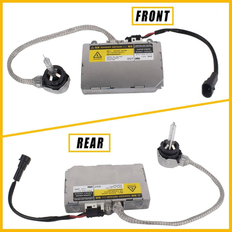 2x 12V HID Xenon Ballast Headlight Control Module for Lexus RX350 ES300 ES330
