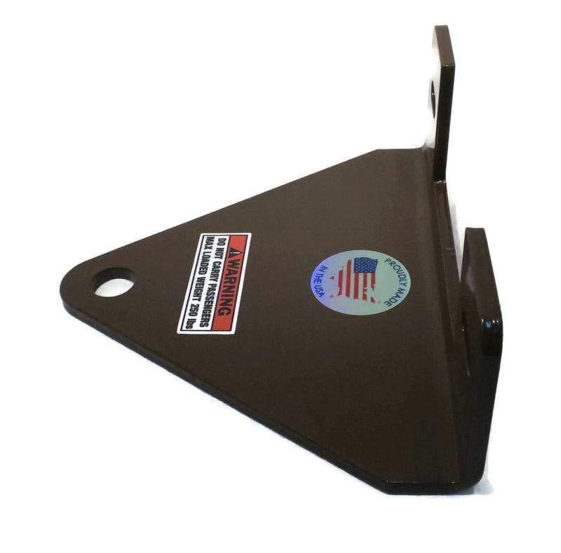 Heavy Duty Trailer Hitch for Grasshopper Front Mount Dual Tail Wheel ZTR Mower