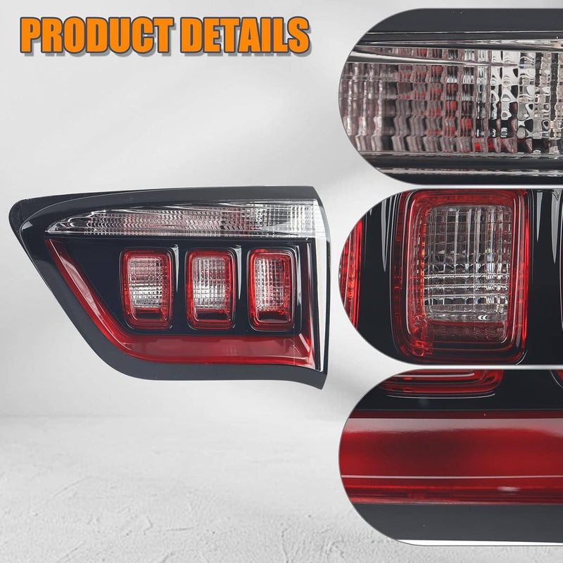 Inner Halogen Tail Light Right Side for Jeep Compass 2017-2026 Aftermarket