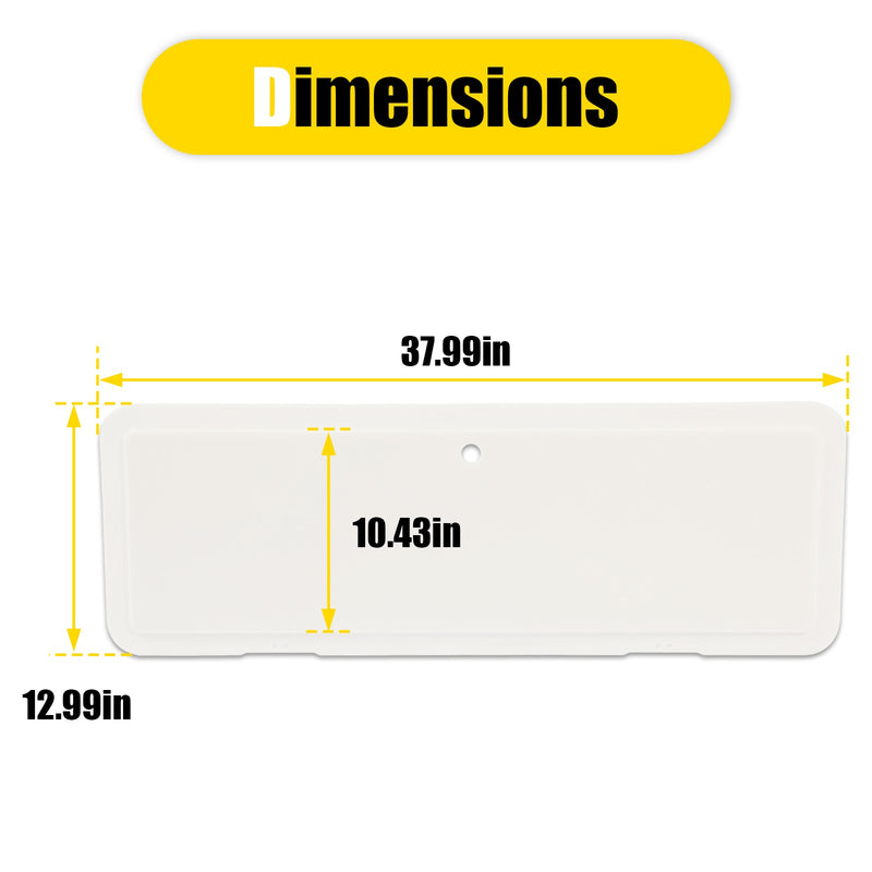 Boat Locker Door Cover Lid with Hinge Kits for Larson Glastron Mounting Hardware