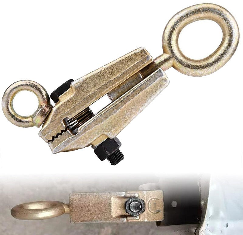 5 Ton Self-Tightening Grips Auto Body Pull Clamp Tool 2-Way Frame Back