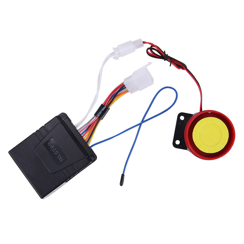 Motorcycle Bike ATV Alarm Remote Engine Start Anti-theft Security System Scooter