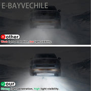 DURAFORCE For 2016-2023 Toyota Tacoma SR SR5 TRD Fog Lights Bumper Lamps Clear Lens Pair