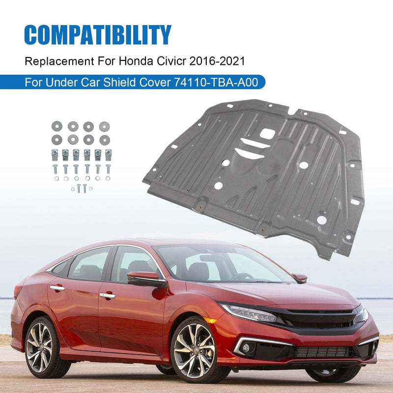 Engine Splash Guard Under Car Shield Cover Board for Honda Civic 2016-2021