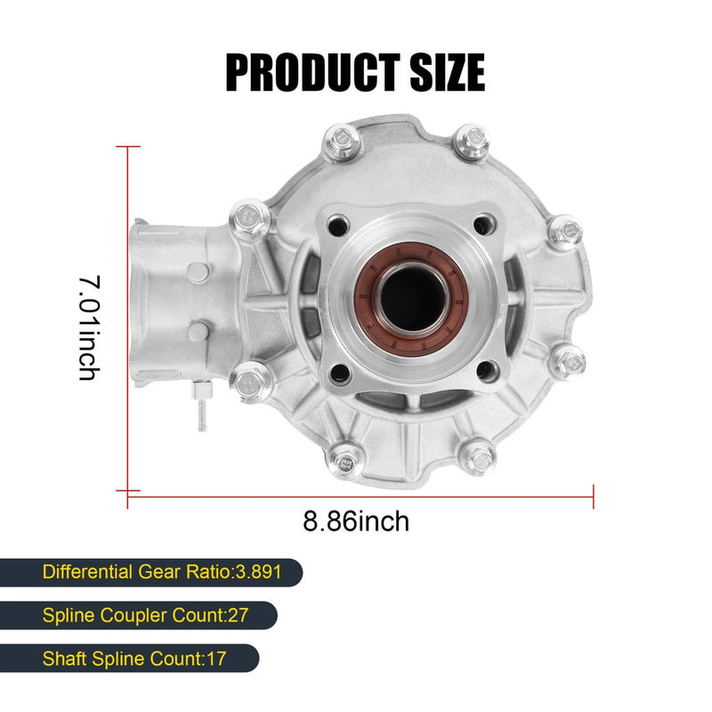 Rear Differential Gear Case for Honda Fourtrax Big Red 250 41300-HA0-680